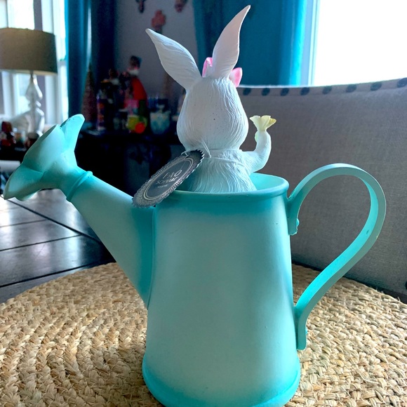 F.A.O Schwarz Bunny and Watering Can Decor - Picture 3 of 6